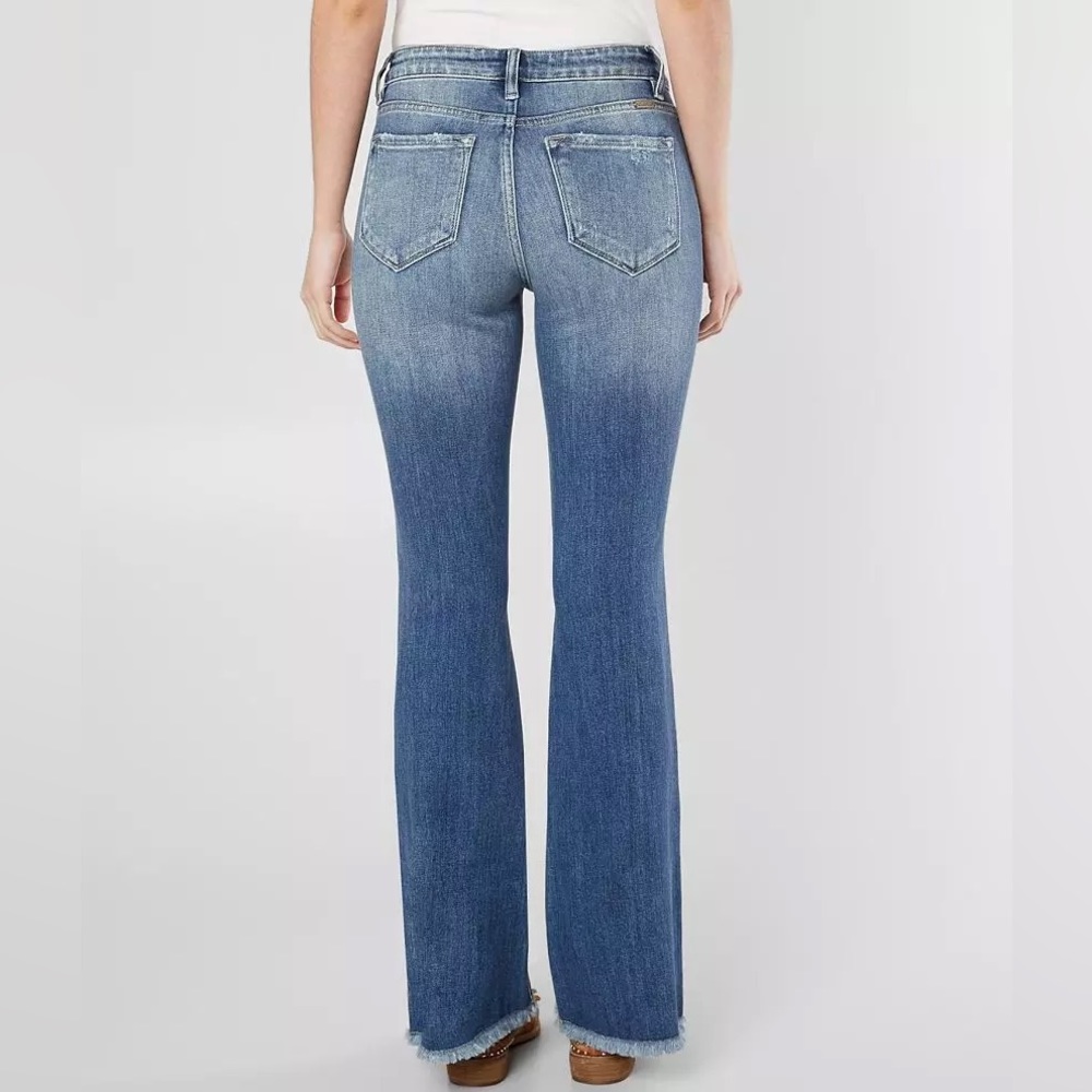 Signature High Rise Flare Stretch Jean - Picture 3 of 10
